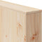 vidaXL - Tuinbank - 2-Zits - 134x60x62 - cm - Massief - Grenenhout