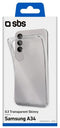 SBS Galaxy A34 - Skinny cover - Flexibel TPU - Transparant