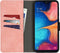 iMoshion Hoesje Geschikt voor Samsung Galaxy A20e Hoesje Met Pasjeshouder - iMoshion Uitneembare 2-in-1 Luxe Bookcase - Roze