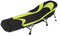 Eurotrail Kampeerbed Queen - Verstelbare rugleuning - Zwart/Lime