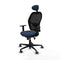 Jorquera Piqueras y Crespo 1D036G1 - Bureaustoel met hoofdsteun - Verstelbare hoogte - Marineblauw