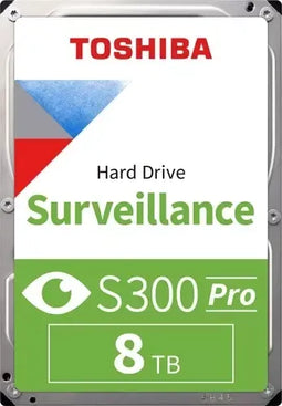 Toshiba S300 Pro - 3,5" Surveillance Hard Drive - 8TB - 256MB cache (1x)