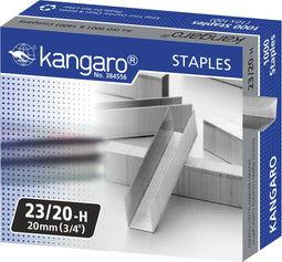 Kangaro nietjes 23/20 - 20mm - max 170 vel - 1000 stuks - K-7523202