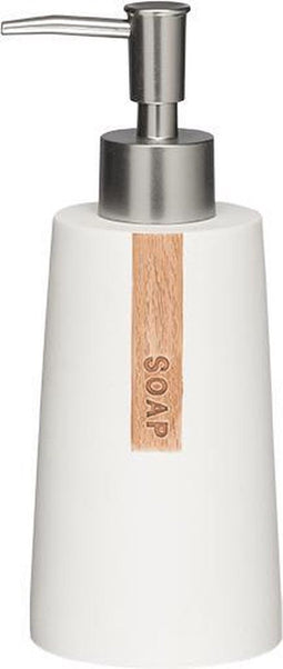 Sealskin Pierra - Zeepdispenser 275 ml - Handgeschilderd - Wit