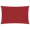 Zonnescherm rechthoekig 5x8 m oxford stof rood
