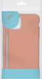 iMoshion Hoesje Geschikt voor iPhone 12 Mini Hoesje Met Koord - iMoshion Color Backcover met afneembaar koord - oranje