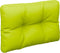 vidaXL - Palletkussen - 60x40x12 - cm - stof - heldergroen