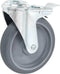 vidaXL - Zwenkwielen - met - boutgaten - 4 - st - 125 - mm