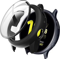 imoshion Screenprotector - Geschikt voor Samsung Galaxy Watch Active 2 - 44mm - Full Cover Hard Case / Beschermend Hoesje - Zwart