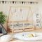 vidaXL - Kinderbedframe - met - lades - 70x140 - cm - massief - grenenhout