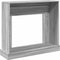vidaXL - Haardombouw - 100x30x87,5 - cm - bewerkt - hout - grijs - sonoma - eikenkleur