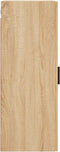 vidaXL - Hangkast - 34,5x34x90 - cm - sonoma - eikenkleurig
