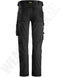 Snickers AllroundWork Stretch Werkbroek 6341 - Standaard werkbroek - 2-weg stretch met 4-weg stretch - Staalgrijs/Zwart - Maat 50