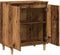 vidaXL - Dressoir - 60x35x70 - cm - bewerkt - hout - oud - houtkleurig