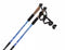 Wandelstok - Outdoor Wandelen - Blauwe Kleur 105-135 cm - Telescopische Stick Aluminium - Ultralight - Antislip Trekking Poles - Bergbeklimmen