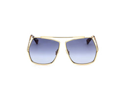 Max Mara - zonnebril - MM0006 - Gold/Blue