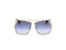 Max Mara - zonnebril - MM0006 - Gold/Blue