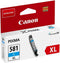 Canon CLI-581C XL - Inktcartridge - 8,3 ml - Cyaan - Origineel