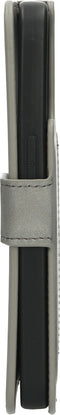 Mobiparts iPhone 15 Pro - Classic Wallet Case - Ruimte voor pasjes - Granite Grey