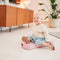 Scoot and Ride SR-96596 - 3-in-1 Loopwagen - Opbergruimte 360 graden draaibare wielen - Roze