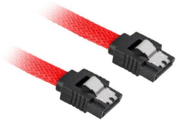 Sharkoon SATA 3 - Kabel - 30cm - Rood Zwart