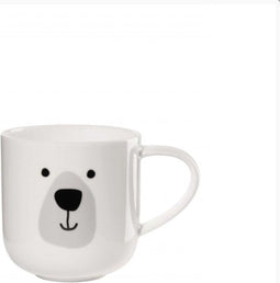 ASSA Coppa Mok Ijsbeer Porselein Wit