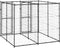 vidaXL - Hondenkennel - 4,84 - m² - staal