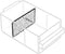 Raaco ESD Tussenschotjes 60x35/52mm - Antistatische bescherming - 60 per verp (60 stuks)