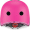 Helm - Globber Helm Primo XS/S Deep Pink - roze- LED verlichting - ABS helm met EPS schuim - verstelbaar - XS-S 48-53cm