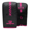 RDX F6 - Boxing Bag Mitts - Quadro Dome B1 - Matzwart met Roze