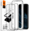 Spigen AGL03387 - AlignMaster Full Cover Glass - 9H gehard glas - Zwart (2 stuks)