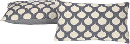 Kussenhoes Alexandra House Living Astún Blauw 30 x 50 cm 30 x 1 x 50 cm 2 Stuks