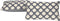 Kussenhoes Alexandra House Living Astún Blauw 30 x 50 cm 30 x 1 x 50 cm 2 Stuks