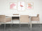 Set van 2 eetkamerstoelen GOMEZ Beige