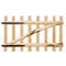 vidaXL - Poort - enkel - 100x60 - cm - hazelaarhout