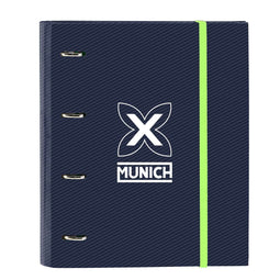 Ringmap Munich Blue indigo Blauw 27 x 32 x 3.5 cm