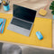 Leitz Cosy Bureau Onderlegger - Antislipmat - 80 x 40 cm - Compatibel met Laser- en Optische Muizen - Warm Geel