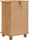 vidaXL - Ladekast - 'ASKIM'Honingbruin - 45,8x40x79 - cm - Massief - Hout
