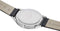 Pierre Cardin Pigalle Half Moon CPI.2010 Horloge - Leer - Zwart - Ø 40 mm