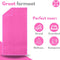 VAIVE Microvezel handdoek - Reishanddoek sneldrogend 100x200 - Roze