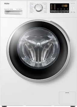 Haier HW80-BP1439N - Wasmachine 8kg 1400t - Stoomwassen - Wit