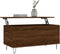 vidaXL - Salontafel - 90x44,5x45 - cm - bewerkt - hout - bruin - eikenkleur