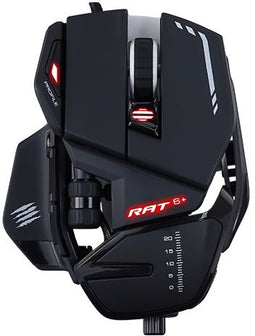 MadCatz R.A.T. 6+ - Gaming Muis - 12000 DPI - Zwart