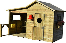 Houten speelhuis Milaan Prixma