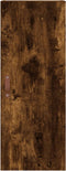 vidaXL - Hangkast - 34,5x34x90 - cm - gerookt - eikenkleurig