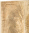 vidaXL - Hoofdbord - 140 - cm - massief - ruw - mangohout
