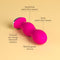 PERIFIT - PERIFIT PELVIC FLOOR EXERCISER APP PINK