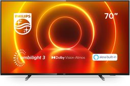 PHILIPS 70PUS8105/12 - SMART-TV 70 inch - 4K HDR Ambilight - Zilver