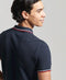 Superdry Classic Polo Pique - Modern-fit - Heren Poloshirt XXL - Donkerblauw