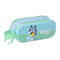 Pennenetui met 2 vakken Bluey Blauw 21 x 8 x 6 cm